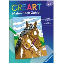 Ravensburger CreArt Malen nach Zahlen ab 7: Pferde