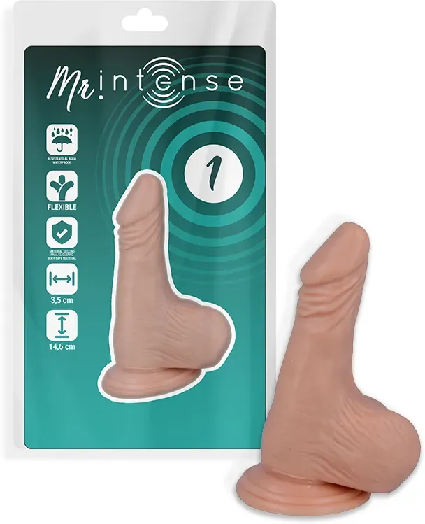 MR INTENSE - 1 REALISTISCHER PENIS 14.6 CM -O- 3.5 CM