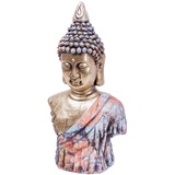 Trendline Dekofigur Buddha 51 x 27 cm gold blau rot