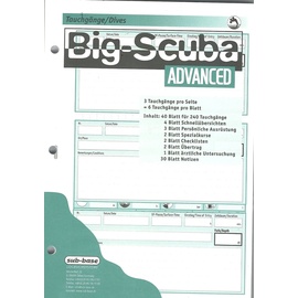 Sub-base Big-Scuba Advanced A5 , PADI-Lochung