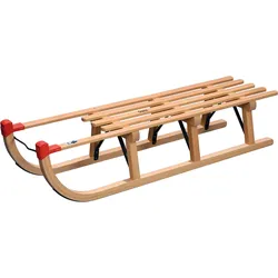 Holzschlitten Davos 120cm braun 120 CM
