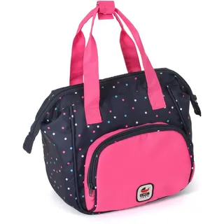 Bayer Chic 2000 Puppen-Wickeltasche, Wickeltasche für Puppen, Puppenzubehör, Puppentasche, Konfetti, pink