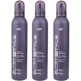 Hair Haus Super Brilliant Style Curl Mousse 300ml 2er Pack mit Fingerstyler