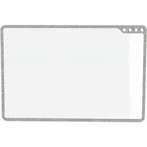playroom Whiteboard 75 x 50 cm grau/weiß