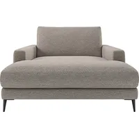 INOSIGN Chaiselongue Downtown Loungemöbel zum Relaxen, B/T/H: 132/170/84 cm, auch in Bouclé, Cord und Easy care - leicht mir Wasser zu reinigen beige