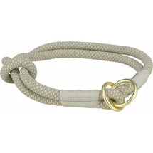 Trixie Soft Rope Zug-Stop-Halsband Grau L-XL