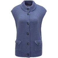 GOLDNER Strickjacke blau 48