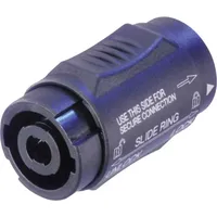 Neutrik NLMM=NL4MMX Lautsprecher-Adapter Speakon-Stecker - Speakon-Buchse 1St.