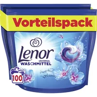 Lenor Vollwaschmittel Pods Aprilfrisch 100 WL weiß
