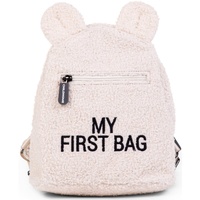 Childhome Kinderrucksack My First Bag Teddy 20x8x24 In Altweiß