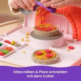 Spin Master Kinetic Sand Squish Pizza Modelliermasse