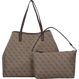 GUESS Victtoria Shopper Tasche 40 cm braun