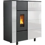 Wodtke Primärofen ixbase air+ Glas white, 6 kW, ohne eReserve
