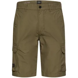 CAMEL ACTIVE Herren, Cargoshorts aus Reiner Baumwolle Olivgrün, menswear-33IN