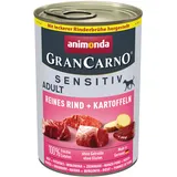 Animonda GranCarno Adult Sensitiv Reines Rind + Kartoffeln Nassfutter