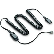 HP Poly HIC-10 - Headset-Kabel - Schwarz 50 Cm