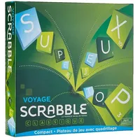Mattel Scrabble Voyage Gesellschaftsspiel 2-4 Spieler ab 10 Jahren