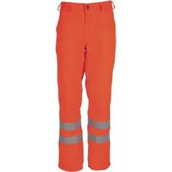 Warnschutz Bundhose "8394" High Visibility orange - 54