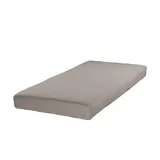 90 x 190 - 100 x 200 cm kieselgrau