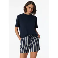 SCHIESSER Mix & Relax Schlafhose Blau 36