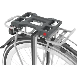 Urban Iki Gepäckträgerkindersitz Fahrrad mit Adapter beige schwarz abschließbar TaKe