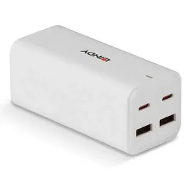 Lindy 100W 4-Port USB GaN Weiß Innen