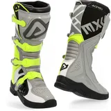Acerbis X-Team Stiefel, - Grau/Neon-Gelb - 43 EU