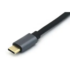 Equip 128353 USB 3.2 Gen 2 C auf C Kabel 0.5m, PD100W 4K/60Hz 10Gbps Schwarz