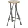 Fun Star Barhocker Ø 35 cm x 82 cm Beige