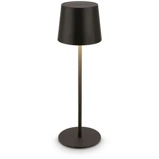 Briloner - LED Tischlampe Akku LED Tischleuchte, dimmbar, kabellos Touch, Aussen/Innen