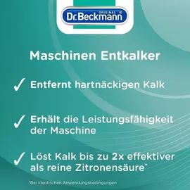 Dr. Beckmann Maschinen-Entkalker 100 g