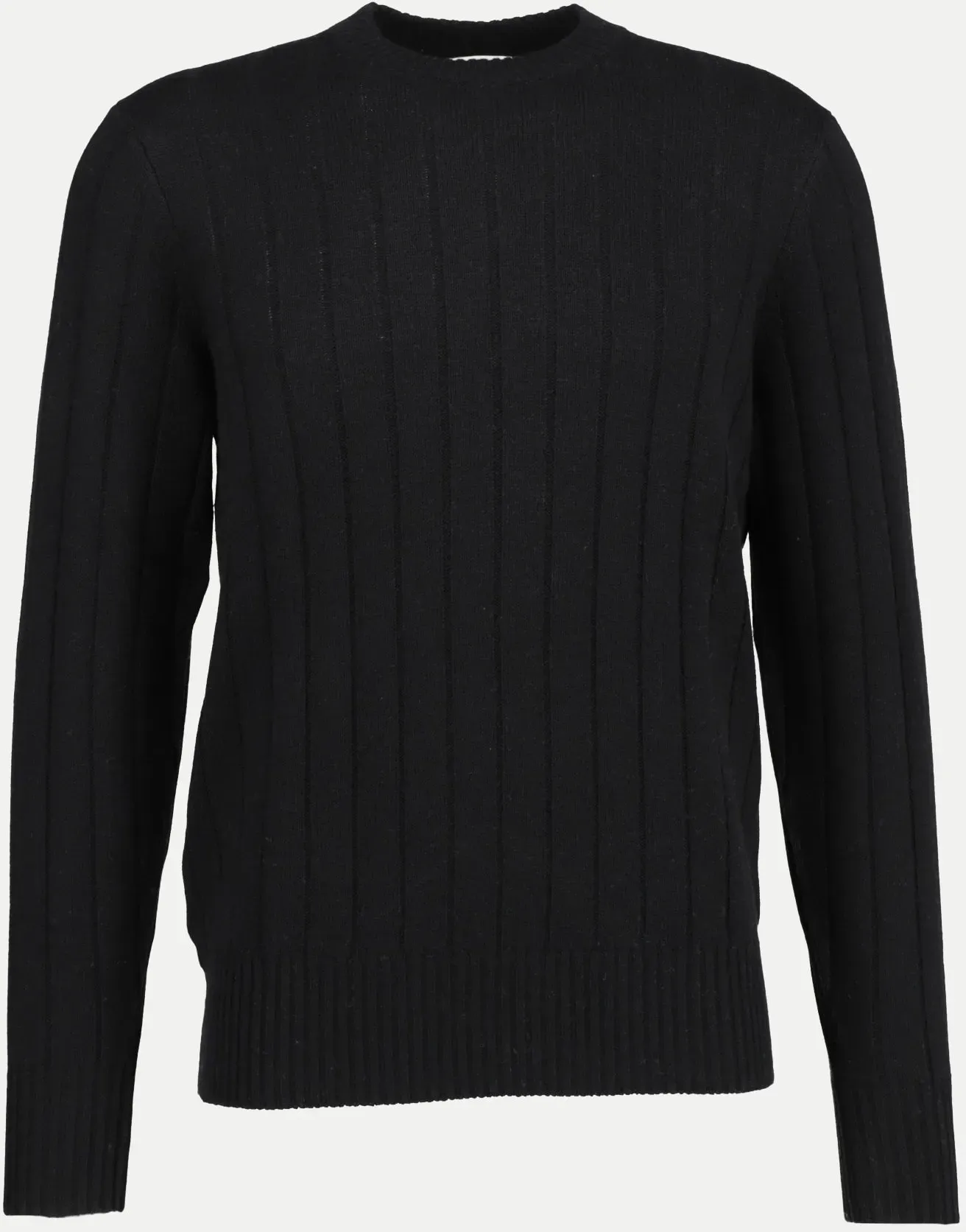 Pullover mit breiter Rippenstruktur Blau 52