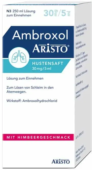 Ambroxol Aristo Hustensaft 30mg/5ml 250 ml Lösung zum Einnehmen