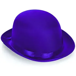 Bowler, blau
