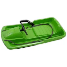 KHW | Lenkschlitten Snow Fox | Grün | TÜV-geprüft | Made in Germany | ausgefeiltes Lenksystem & griffsicheres Lenkrad | kälte- und lichtbeständig