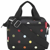 KLICKfix Roomy Lenkertasche schwarz/dots