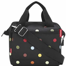 KLICKfix Roomy Lenkertasche schwarz/dots