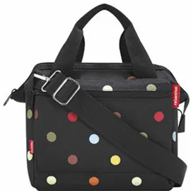 KLICKfix Roomy Lenkertasche schwarz/dots
