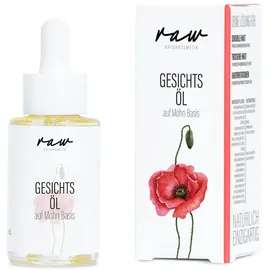 raw naturkosmetik Gesichtsöl Mohn 30 ml