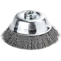 Lessmann Topfbürste Stahldraht 0,35 mm, Bürsten-⌀ 100 mm