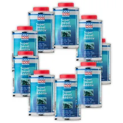 9x 500ml LIQUI MOLY 25004 Additiv Marine Super Diesel Additiv Kraftstoff