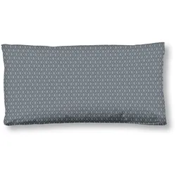 Kissenhülle HIP "Olinga", grau (anthrazit), B:80cm H:1cm L:40cm, Baumwolle, Satin, Mako-Satin, 100% Baumwolle/ Satin, Kissenbezüge, Baumwolle, Mako-Satin, 40x80, 1 Stück, Reißverschluss, Anthrazit