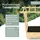 holz4home holz4home® Pflanzkasten mit Dach aus Tannenholz inkl. Vlieseinlage M