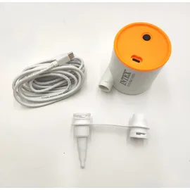 Intex Prestige Mid-Rise, Aufblasbare Matratze mit Ventil, Geeignet für 2 Person, PVC, Mehrfarbig, 152x203x30 cm