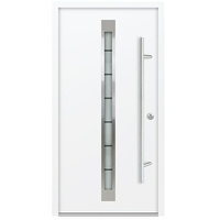 FM Türen Haustür AC68-520  (100 x 210 cm, DIN Anschlag: Rechts, Weiß)