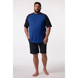 Men Plus by Happy Size Pyjama navy / schwarz XXL