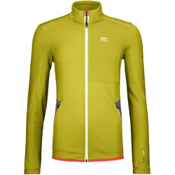 Ortovox Fleece Jacket Fleecejacke Damen gelb - XL
