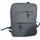 Hti-Living Kompakter Rucksack mit USB und Laptopfach Alltag, Schule, Uni oder Büro - Grau
