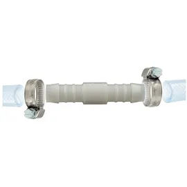 tecuro Schlauchverbinder Tülle Ø 7 mm Nylon weiß