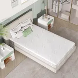 Novilla Matratzen Topper 90x200 7.5 Höhe Gel Topper Memory Foam MatratzenTopper für Boxspringbett Wohnwagen Schlafsofa Matratzenauflage Bezug Waschbar Oeko-TEx